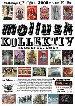 bongout berlin grafikdesign mollusk art kunst