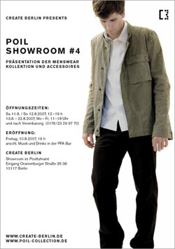 poil collection showroom create berlin