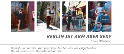 berlin ist arm aber sexy wowereit tasche