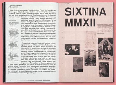 Katharina Gaenssler sixtina buch Katharina Gaenssler sixtina buch