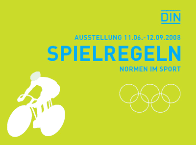 normung din ausstellung berlin olympische spiele