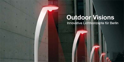 Outdoor Visions Ausstellung Lichtkonzepte Berlin Create Berlin Showroom Semperlux UdK Industrial Design