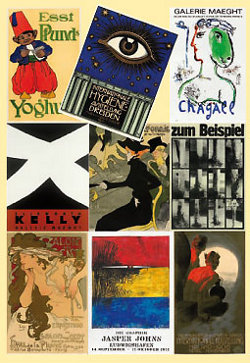 plakat-ausstellung berlin volksbank kunstforum 2011