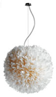 lampe licht federn 